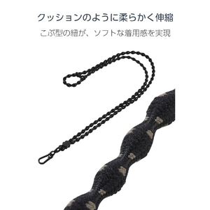エレコム スマホショルダーストラップ(デザイン柄タイプ) ブラック P-STSDH1FLSTBK-イメージ4