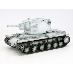 タミヤ 1/35 ソビエト重戦車 KV-2 1/35 ミリタリーミニチュアシリーズ No.375 T35375ｿﾋﾞｴﾄｼﾞﾕｳｾﾝｼﾔKV2-イメージ4