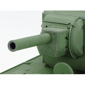 タミヤ 1/35 ソビエト重戦車 KV-2 1/35 ミリタリーミニチュアシリーズ No.375 T35375ｿﾋﾞｴﾄｼﾞﾕｳｾﾝｼﾔKV2-イメージ5