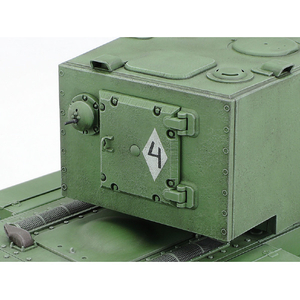 タミヤ 1/35 ソビエト重戦車 KV-2 1/35 ミリタリーミニチュアシリーズ No.375 T35375ｿﾋﾞｴﾄｼﾞﾕｳｾﾝｼﾔKV2-イメージ6