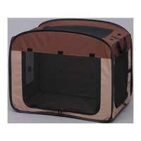 アイリスオーヤマ 折りたたみソフトケージLサイズ ブラウン FC14912-POSC-800A