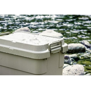 トラスコ中山 トランクカーゴ フラット天板仕様 70L グレー 3935G780390グレー70 FC114GZ-2073995-イメージ3