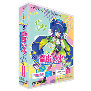 インターネット VOCALOID6 Starter Pack AI 音街ウナ Spicy VOCALOID6ｽﾀﾊﾟｵﾄﾏﾁｳﾅSPHC-イメージ1