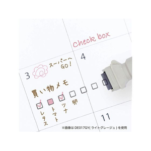 クツワ スタンプペン ライトグレージュ FCE827H-DE017GY-イメージ3