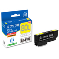 JIT エプソン用リサイクルインクカートリッジ ICY80L(増量)対応 イエロー JIT-E80YL