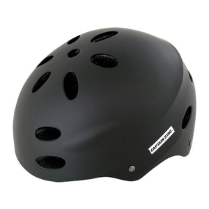 キャプテンスタッグ 自転車用ヘルメット セルフ 幼児用 ハード マットブラック FCT9988-Y-6550-イメージ1