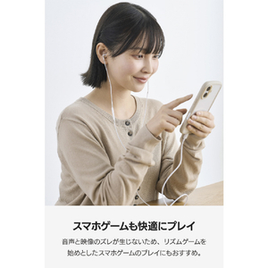 エレコム マイク付き 有線イヤホン USB Type-C(TM) カナル型 ローズゴールド EHP-DF19CMGD-イメージ2