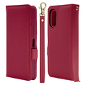ラスタバナナ arrows We3用 ハンドストラップ付手帳 マゼンタ 9487FAW3BHSMA