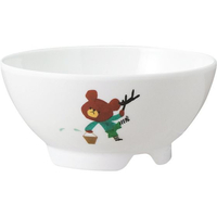 関東プラスチック工業 メラミン食器 くまのがっこう「ジャッキーのたからもの」飯椀 FC009LD-1263080