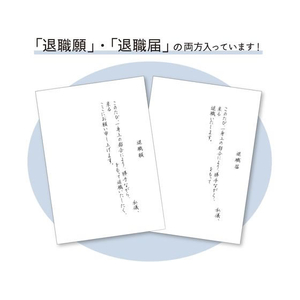 タカ印 ササガワ/簡単作成退職届退職願履歴書付 44-506 FC957SZ-44-506-イメージ5