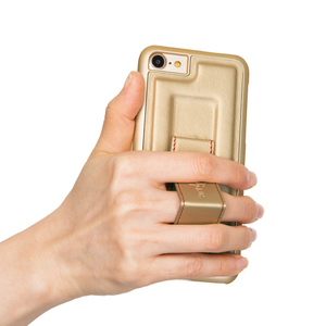 BOB Plus iPhone 8/7用STAND & GRIP CASE ゴールド BP9375I7-イメージ4