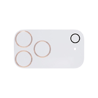 Hamee iPhone17 Pro Max用 強化ガラスカメラレンズプロテクター IFACE メタルゴールド 41-183759