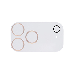 Hamee iPhone17 Pro Max用 強化ガラスカメラレンズプロテクター IFACE メタルゴールド 41-183759-イメージ1