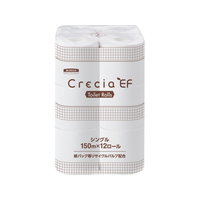 クレシア クレシアEF トイレットロール シングル 150m 12ロール FCJ186T-10105