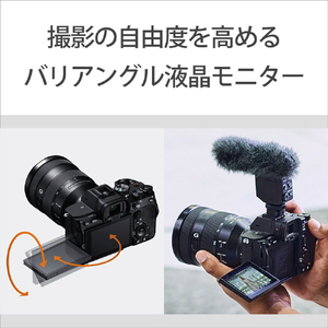 SONY デジタル一眼カメラ・ズームレンズキット α7 IV ブラック ILCE7M4K-イメージ10