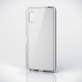 エレコム AQUOS wish3用ハイブリッドケース クリア PM-S233HVCKCR