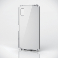 エレコム AQUOS wish3用ハイブリッドケース クリア PM-S233HVCKCR