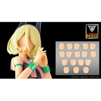 コトブキヤ KP906 メガミデバイス M．S．G 10 フェイスセット PUNI☆MOFU用 01 スキンカラーC KP906ﾌｴｲｽｾﾂﾄPUNIMOFUﾖｳ1C