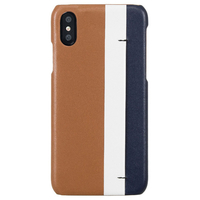 Eblouir iPhone XS/X用ケース Stripe Bar キャメル EB14377I58