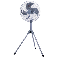 ＹＵＡＳＡ アルミスタンド工場扇 シルバー YAS-455H