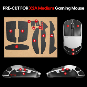 Pulsar X2A Gaming Mouse用グリップテープ SGX2A2-イメージ6