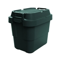 トラスコ中山 トランクカーゴ フラット天板仕様 20L 黒 1342G392294ブラック22 FC033GL-2073988