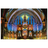 やのまん ジグソーパズル 1000ピース 煌めきの聖堂(モントリオール・ノートルダム大聖堂) 10-1377 YM101377ﾉ-ﾄﾙﾀﾞﾑﾀﾞｲｾｲﾄﾞｳ