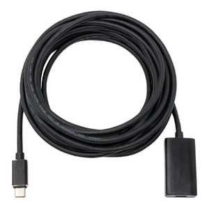 アイネックス USB3．2Gen1 Type-Cアクティブ延長ケーブル(5m) ブラック U31CC-MF50RP-イメージ1