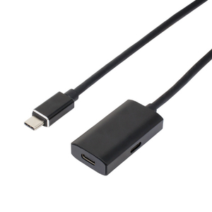 アイネックス USB3．2Gen1 Type-Cアクティブ延長ケーブル(5m) ブラック U31CC-MF50RP-イメージ2