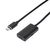 アイネックス USB3．2Gen1 Type-Cアクティブ延長ケーブル(5m) ブラック U31CC-MF50RP-イメージ2
