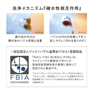 MTG ReFa FINE BUBBLE DIA150 マットブラック RS-AN-36C-イメージ5