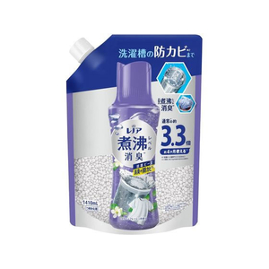Ｐ＆Ｇ レノア煮沸消臭抗菌ビーズ クリーン 詰替 超特大 1410mL FCD711N-イメージ1