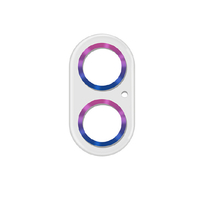 藤本電業 iPhone 16/16 Plus用カメラ全体保護ガラスフィルム オーロラ G24L-CAU