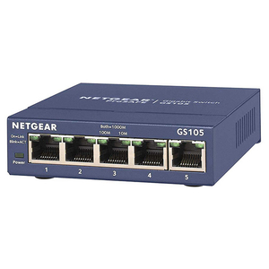 NETGEAR ギガビット5ポート アンマネージスイッチ GS105-500JPS-イメージ1