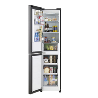 ハイアール JR-SX21BL-H 【左開き】208L 2ドア冷蔵庫 メタルグレー