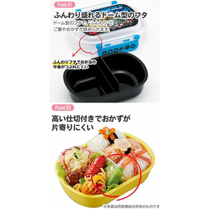 スケーター 抗菌ふわっとタイトランチ タマ&フレンズ 360ml FC472PS-QAF2BAAG-イメージ6