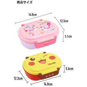 スケーター 抗菌ふわっとタイトランチ タマ&フレンズ 360ml FC472PS-QAF2BAAG-イメージ8