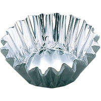 霜鳥製作所 S印 アルミ箔 プチフール 花 大 No.308 FCM7432-028226001