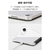 エレコム iPad mini(A17 Pro)用フラップケース 薄型軽量 背面クリア 2アングル ブラック TB-A25SWVBK-イメージ8