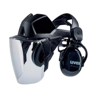 uvex UVEX/フィオス フェイスガード イヤーマフ付き 9790212 FC814XS-2554580
