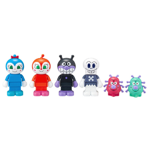 バンダイ アンパンマン ブロックといっしょに遊べる!ばいきんまんとなかまたちブロックドールセット APﾊﾞｲｷﾝﾏﾝﾅｶﾏﾌﾞﾛﾂｸﾄﾞ-ﾙSR-イメージ2
