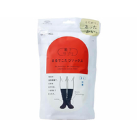岡本 まるでこたつソックス ブラック 23cm‐25cm FC284SU