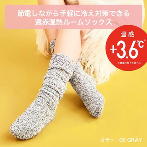 i.D/ぽかぽかカイロソックス 06 GRAY FCE413U-イメージ2