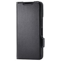 エレコム AQUOS wish5用ソフトレザーケース 磁石付 耐衝撃 ステッチ カード収納充実 ブラック PM-S251PLFY3BK