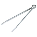 日本メタルワークス エコクリーン 18-0厚口炭バサミ 19.5cm 19.5cm FCL4198-004582001