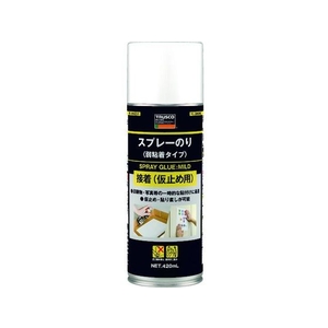 トラスコ中山 スプレ-のり 弱粘着タイプ 420ml FC121EZ-8195314-イメージ1