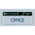 光 プレート OFFICE 40×160mm FCM0590-Y4160-13-イメージ1