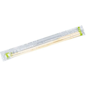 パックスタイル OPP完封丸竹箸 φ5×20CM 楊枝付 100膳 FC230SH-00616764-イメージ2