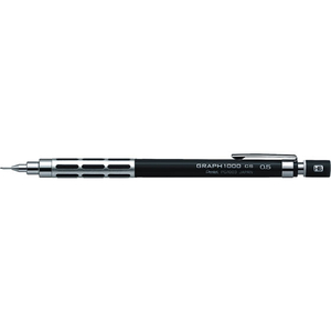 ぺんてる グラフ 1000CS 0.5mm ブラック F893045-PG1005CS-A-イメージ1