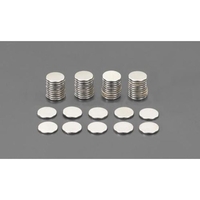 エスコ マグネット50個 粘着付 N極 φ8×1.0mm FCY0514-EA781EE-31